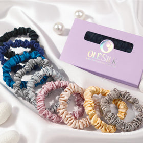 OLESILK beside a ruler for scale showing slim design and low bulk profile