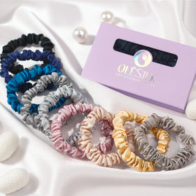 OLESILK next to a hand for scale showing skinny profile and low-profile styling benefit