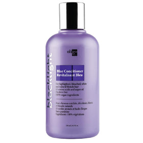 Oligo Professionnel front bottle view showing branding and cool blue color benefits