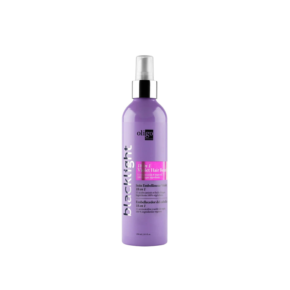 Oligo Professionnel front bottle view showing label and lightweight spray