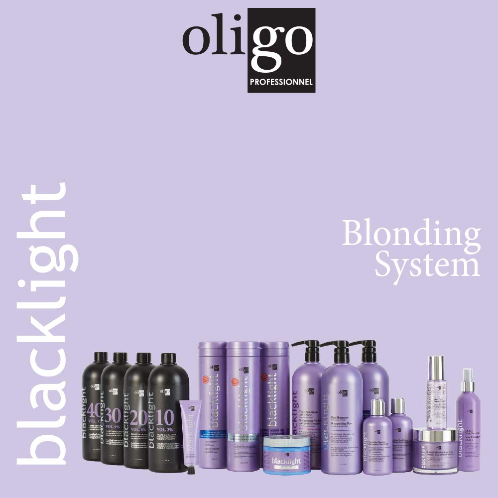 Oligo Professionnel stylist applying conditioner in salon for professional results