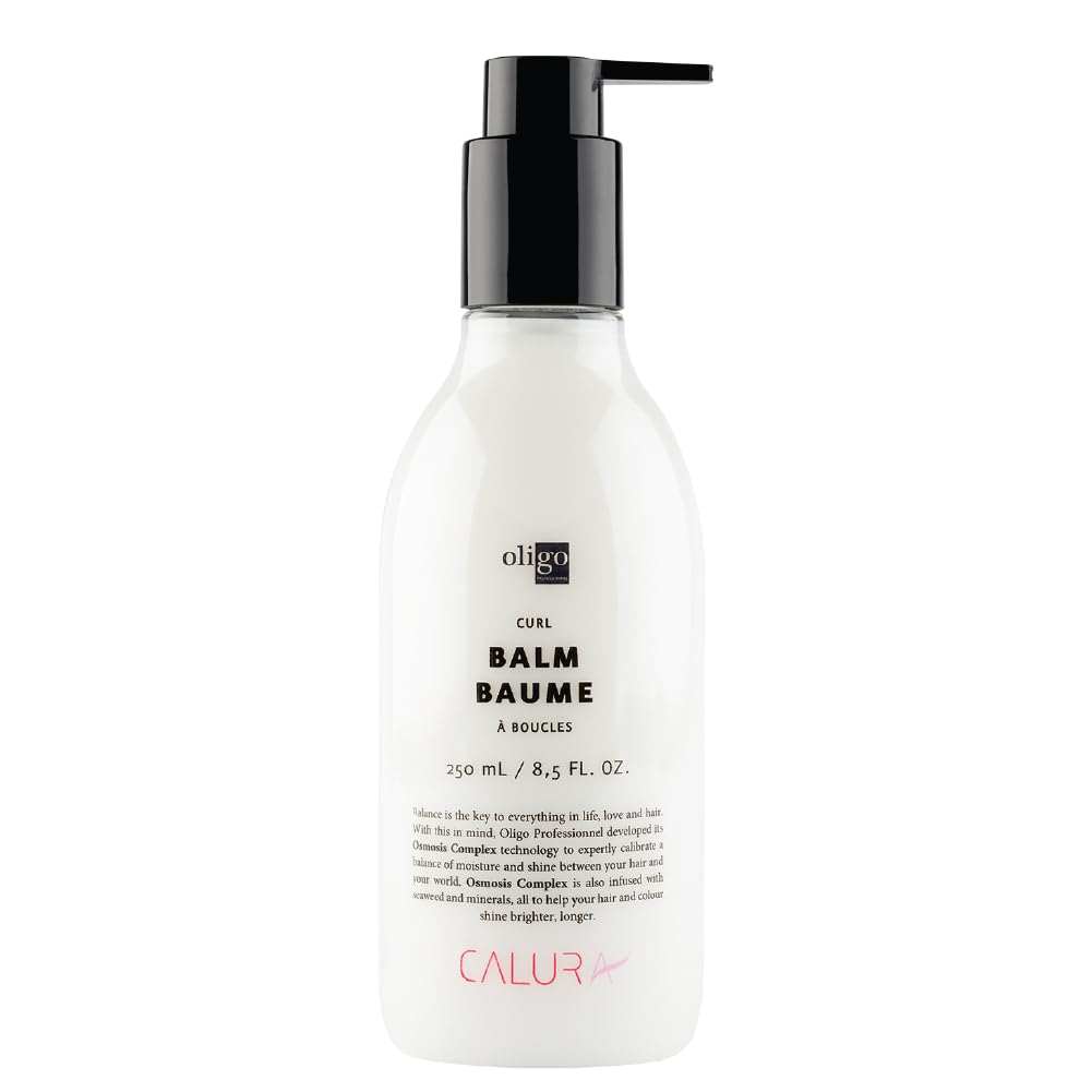 Oligo Professionnel front packaging showing the curl balm and benefits