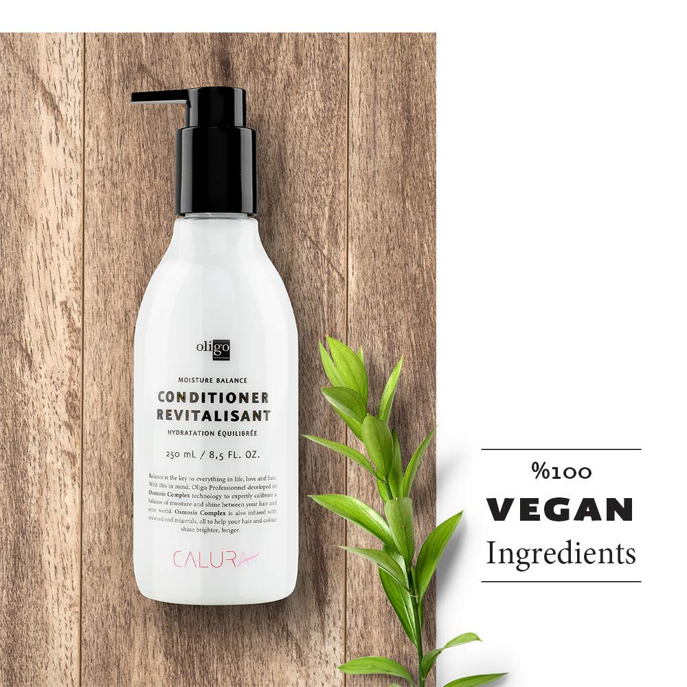 Oligo Professionnel pump dispensing creamy conditioner for easy application