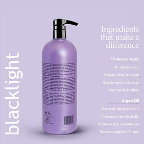 Argan oil ingredient with Oligo Professionnel indicating hydration and shine