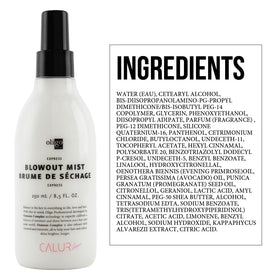 Oligo Professionnel Calura in use during blowdry to reduce drying time and protect hair