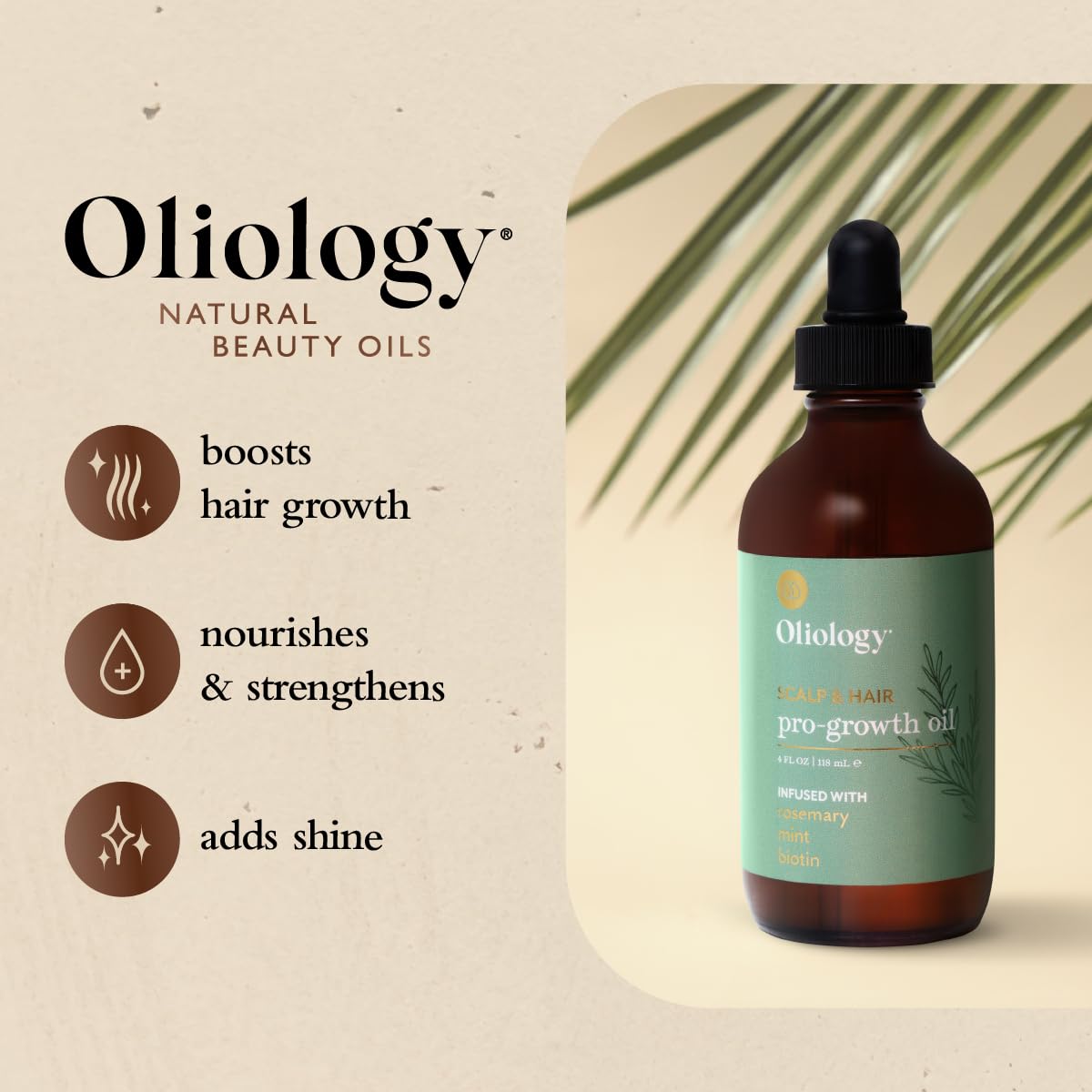 Oliology applied during scalp massage demonstrating refresh and hydration benefit