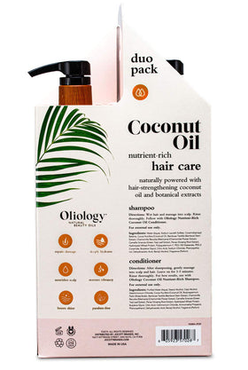 Oliology pump dispensing shampoo demonstrating easy use and controlled amount