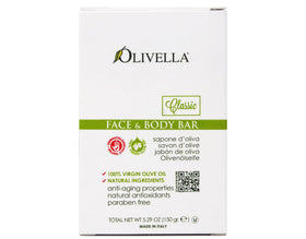 Olivella bar close-up highlighting smooth texture and purity