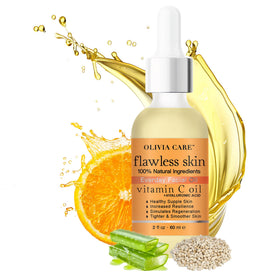 Olivia Care front bottle shot showing clean packaging and hydrating benefits