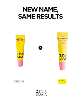 OLIVIAUMMA close-up of smooth glossy texture delivering hydration