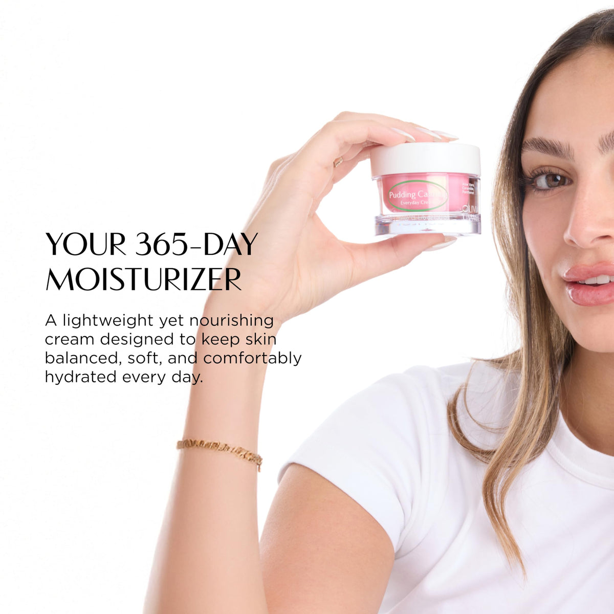 OLIVIAUMMA ingredients label highlighting ceramide and centella benefits