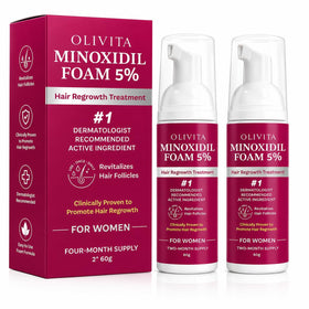 OLIVITA front packaging showing two-piece treatment and product benefit
