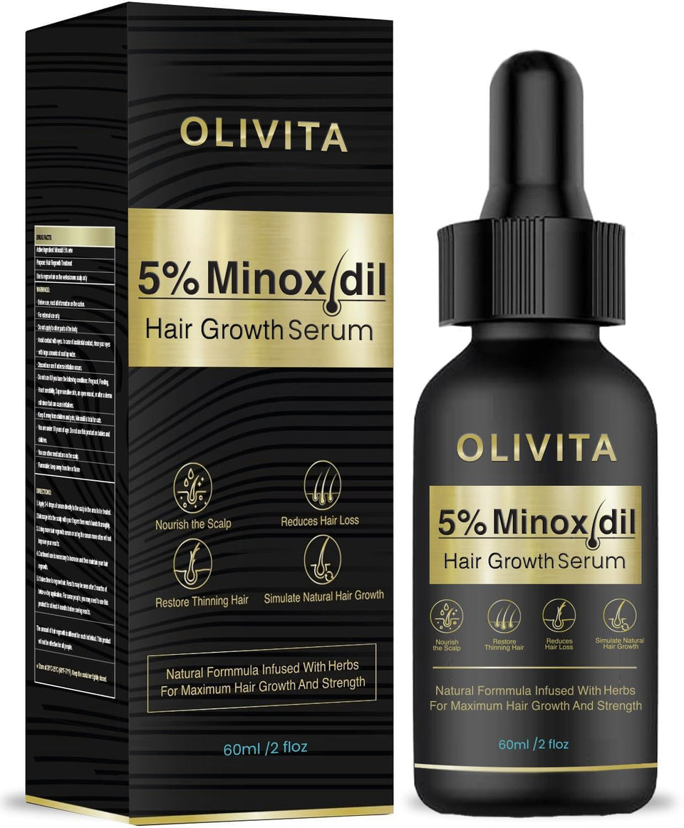 OLIVITA front packaging 60ml showing bottle and label, clear identification and benefit