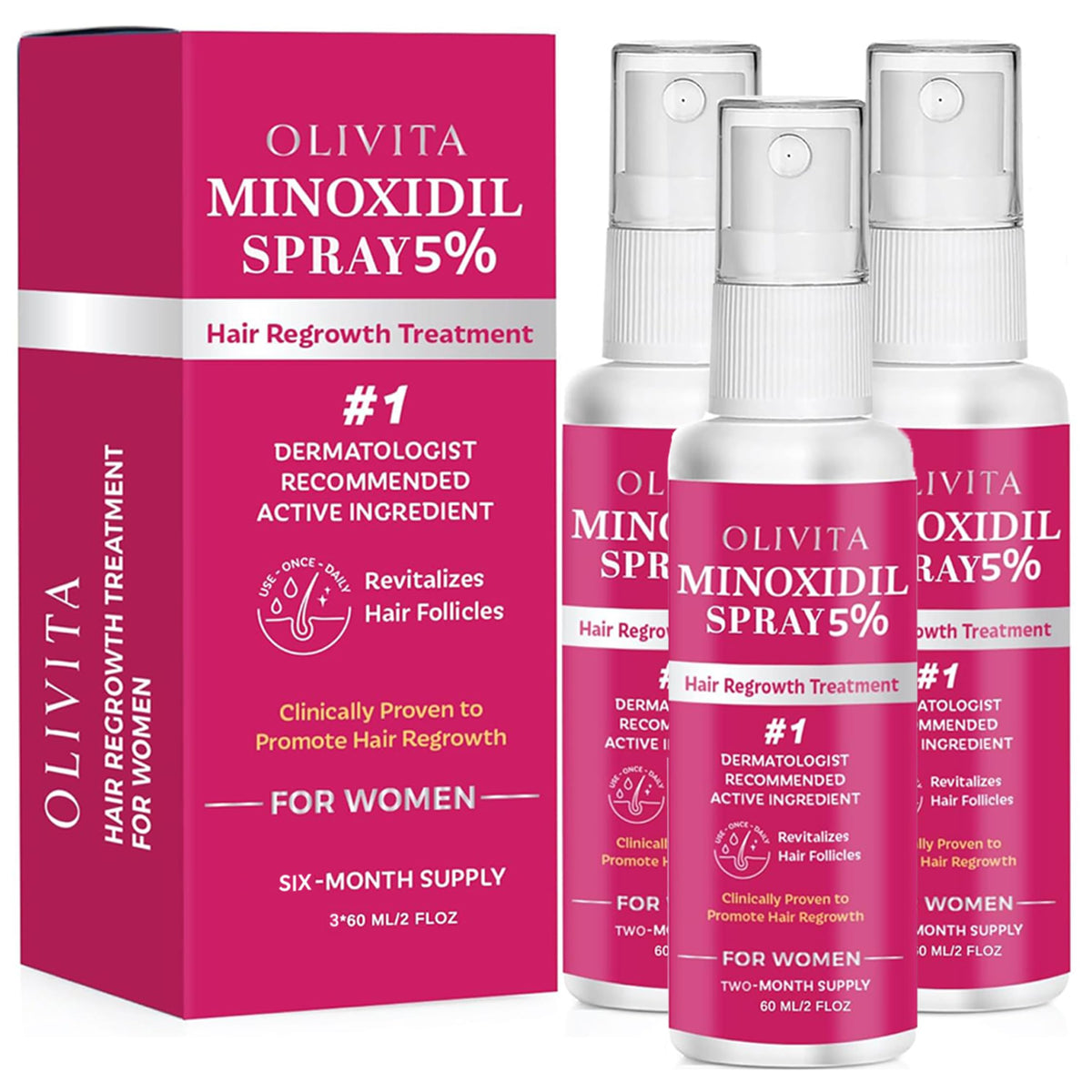 OLIVITA front packaging showing bottle design and product purpose