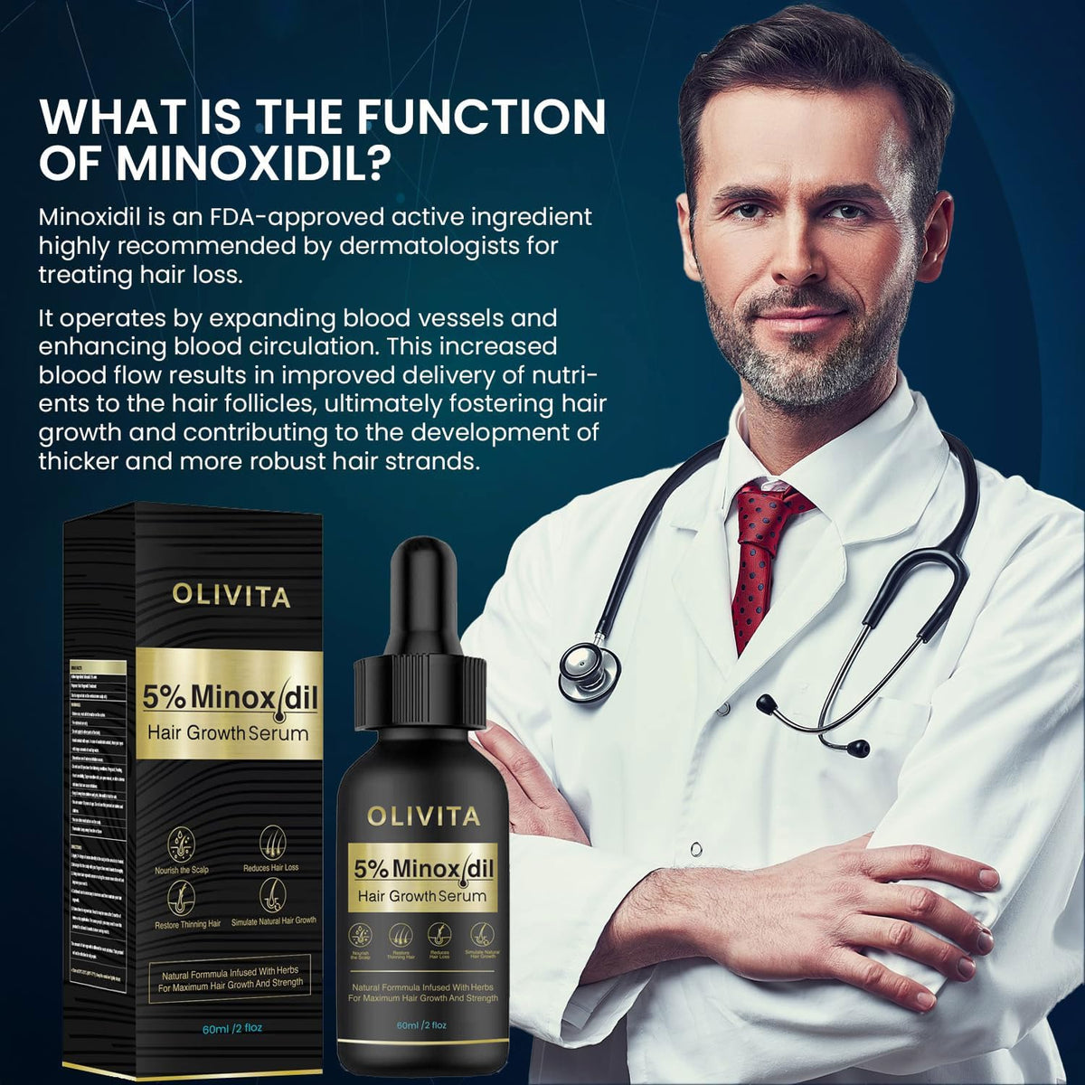 OLIVITA lifestyle bathroom counter scene showing daily routine integration benefit