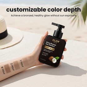 OLOV ingredients label close-up highlighting shea butter and coconut oil benefits
