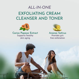 OM Botanical gram flour and Fuller’s earth highlighting deep-clean action