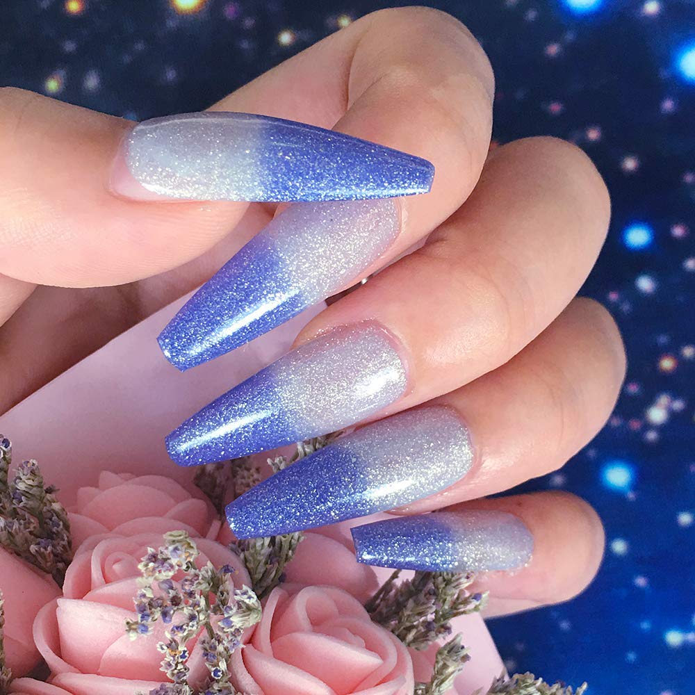 Omainy in-use thermal change showing nails shifting color with temperature