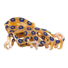 OMG Decor detailed blue-ringed octopus pattern emphasizes unique decorative appeal