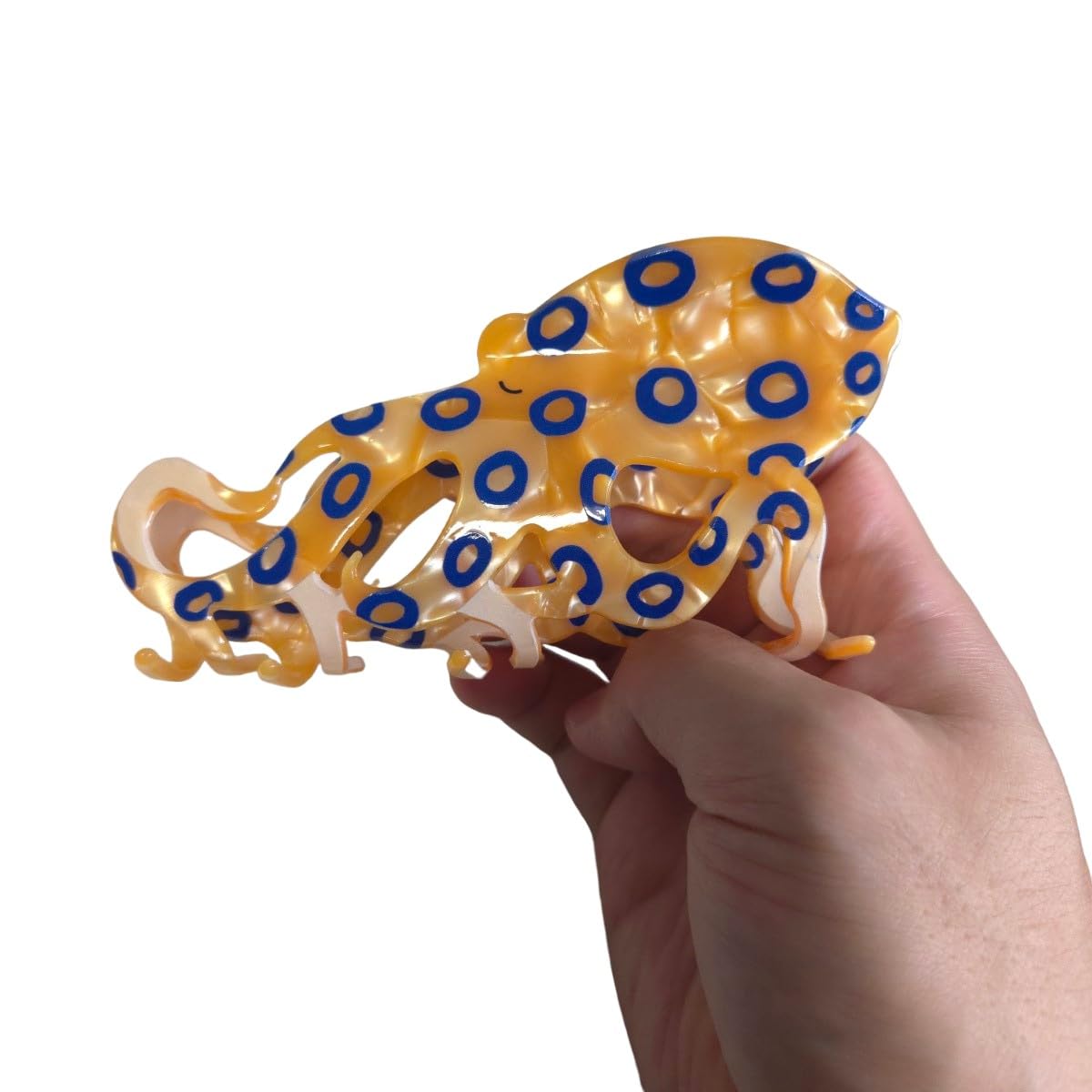 OMG Decor side view displays alloy spring detail for strong, steady grip