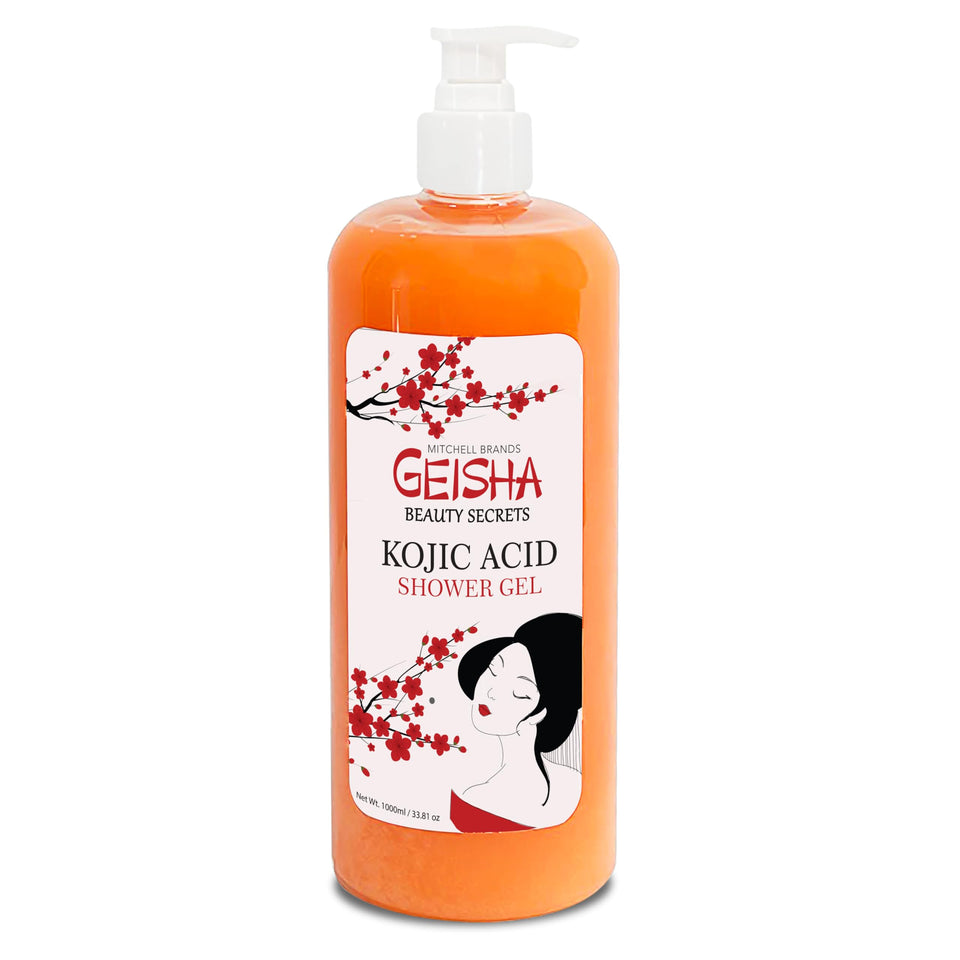 OMIC Geisha front packaging showing label and 33 fl oz size with clear benefit