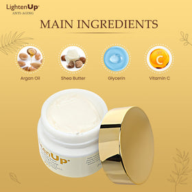 OMIC Lighten-Up applied to bikini area illustrating targeted brightening and smoothing benefit
