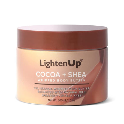 OMIC Lighten-Up front jar showing label and 10.1 fl oz size for clear product ID and benefits