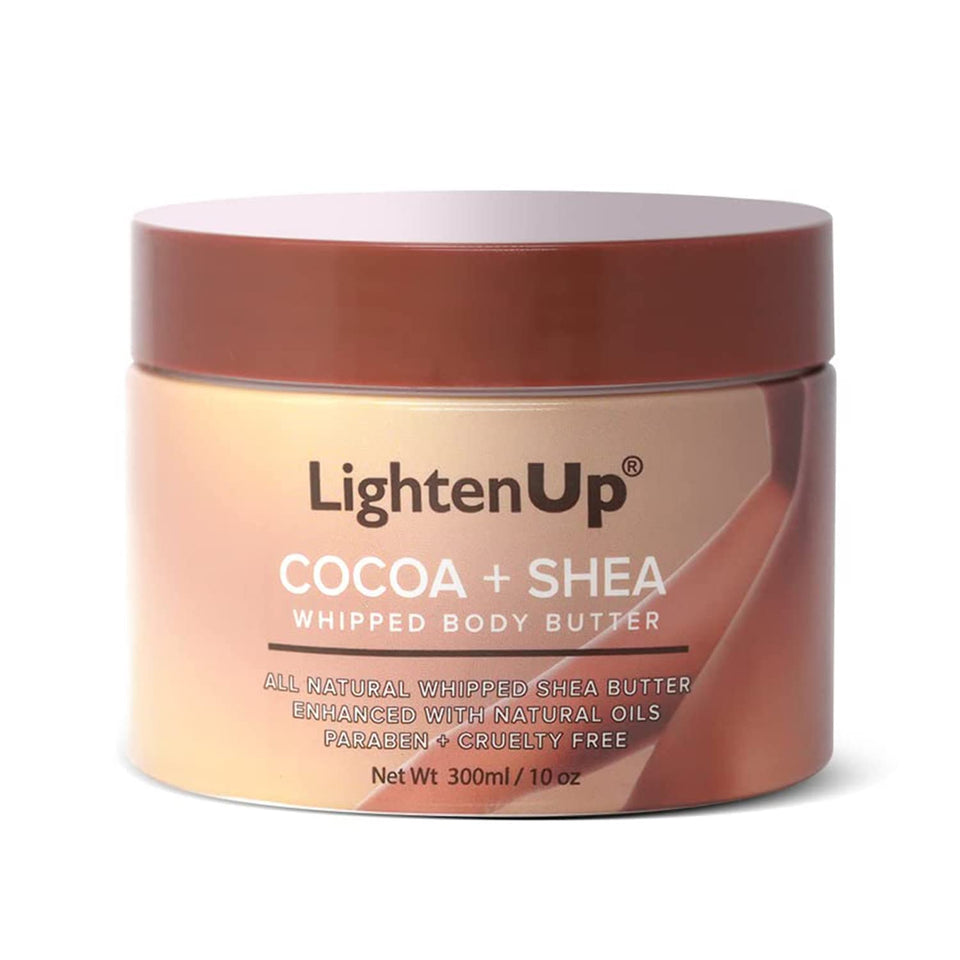 OMIC Lighten-Up front jar showing label and 10.1 fl oz size for clear product ID and benefits