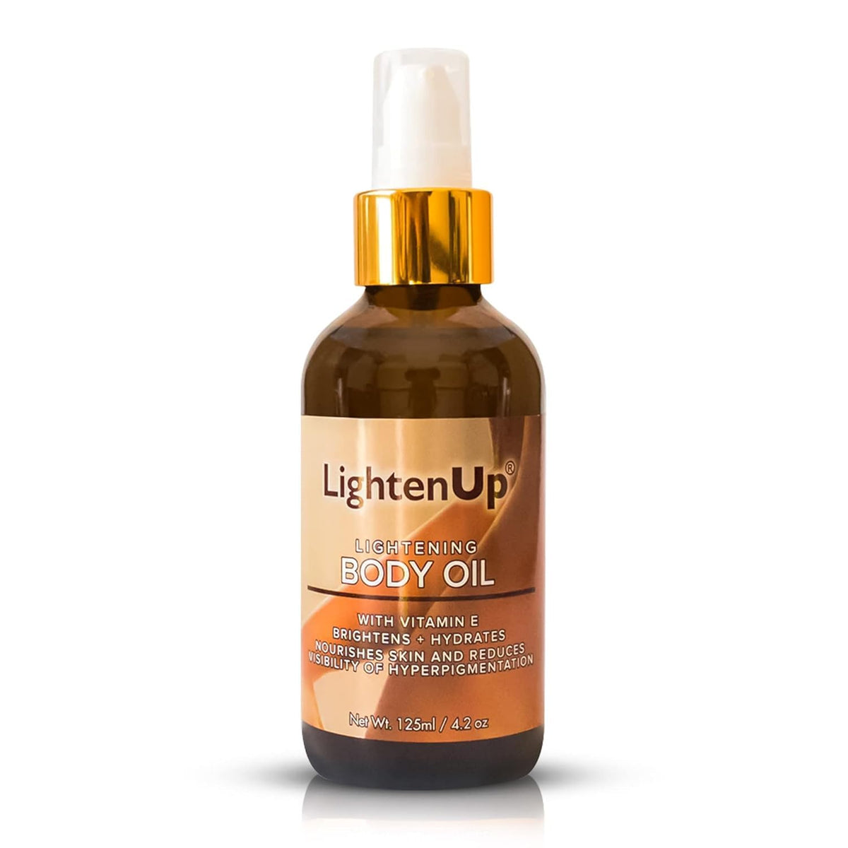 OMIC Lighten-Up front packaging showing bottle and label for easy identification and trust