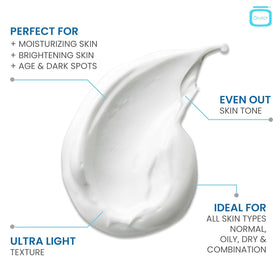 OMIC cream applied on hand illustrating fast absorption and visible hydration