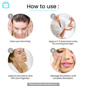OMIC texture on skin demonstrating lightweight, fast-absorbing hydration