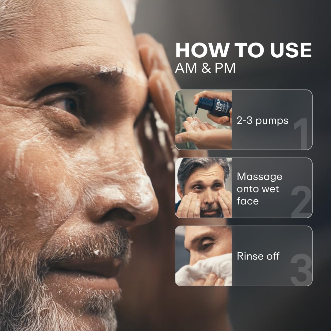 Omnis Uomo used after shaving to soothe skin and reduce post-shave irritation