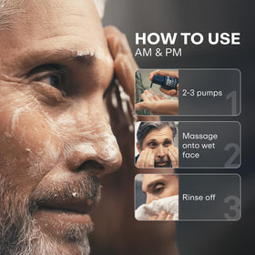 Omnis Uomo used after shaving to soothe skin and reduce post-shave irritation