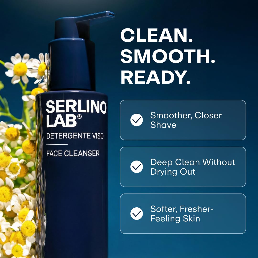 Omnis Uomo ingredients label highlighting niacinamide, aloe, and hydrating components