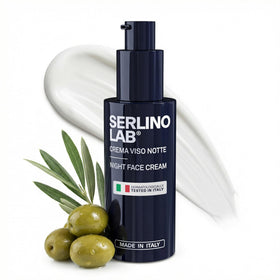 Omnis Uomo SerlinoLab front jar showing packaging and benefits
