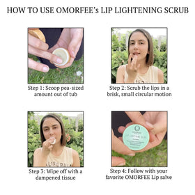 OMORFEE flatlay with natural butter and oils showing nourishing ingredients benefit