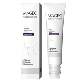 OMULIKJ front packaging showing neck cream and roller for neat application