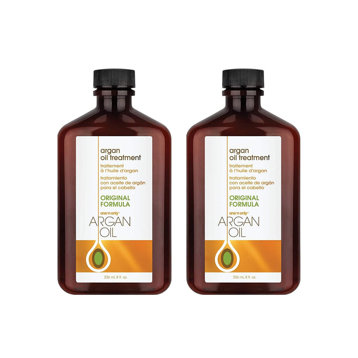 One 'N Only front packaging showing two 8 oz bottles and clear branding