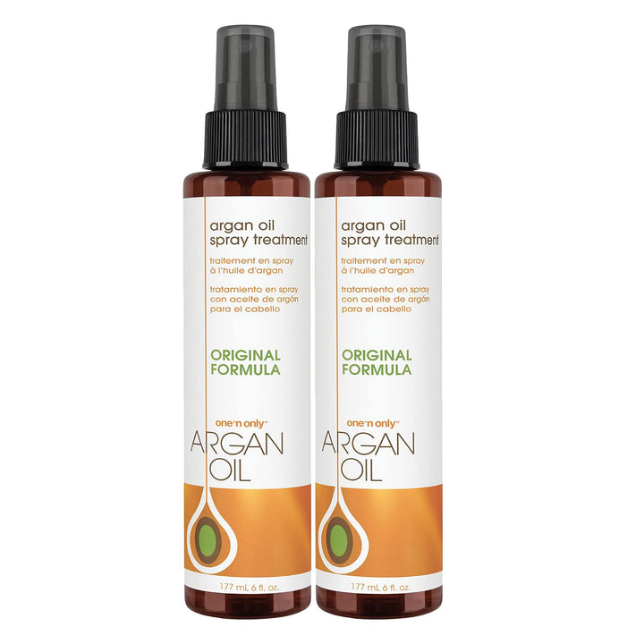 One 'n Only front packaging showing two 6 oz bottles for shine