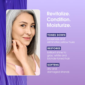 One 'n Only bottle being applied to wet hair showing easy use