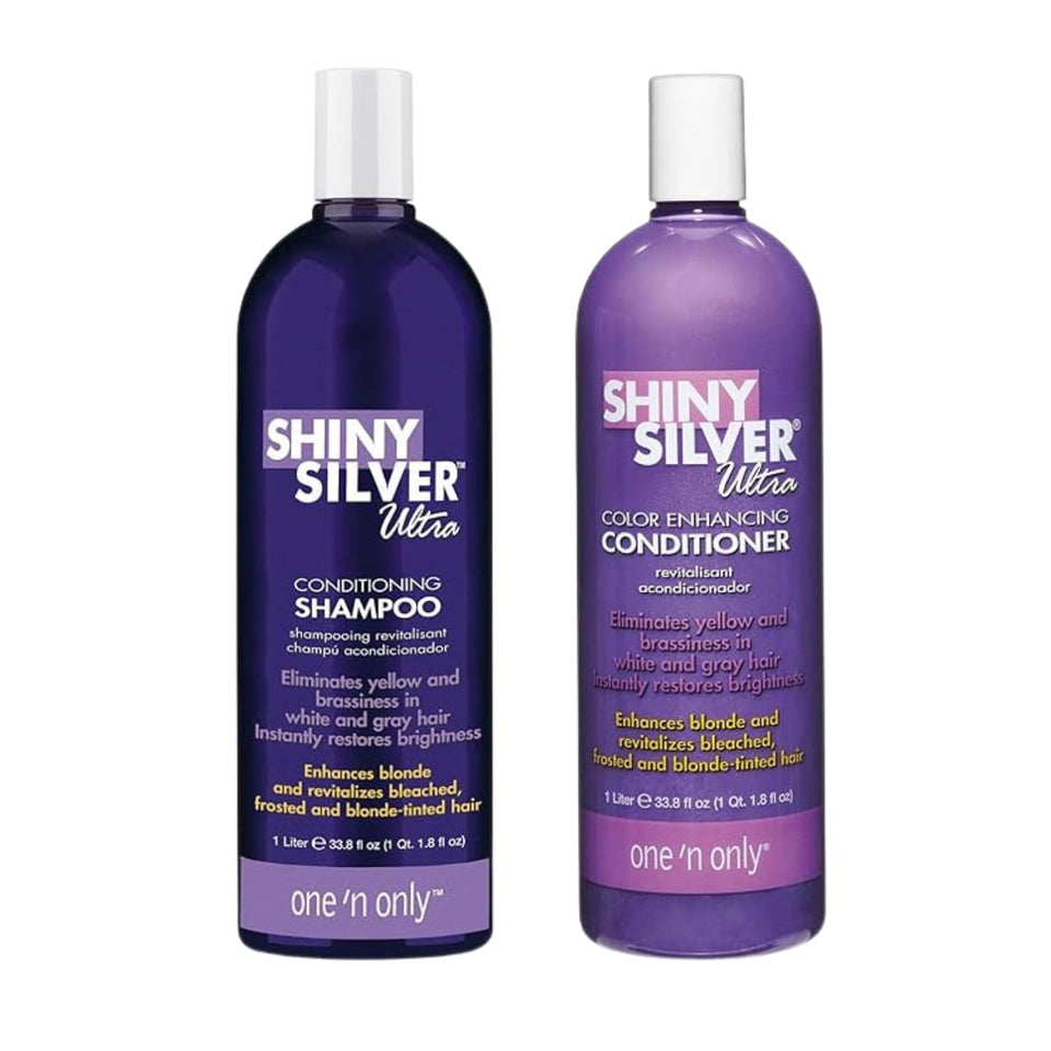 One 'n Only front packaging showing duo set and cooling purple tone benefit