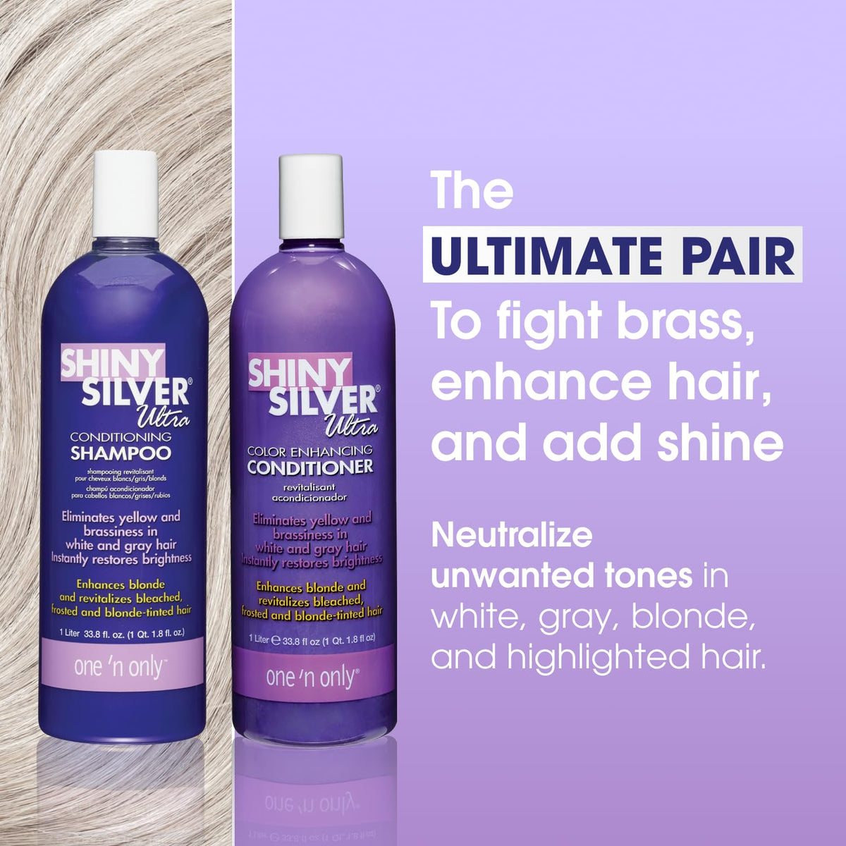 One 'n Only shampoo pump open demonstrating easy-dispense and controlled application