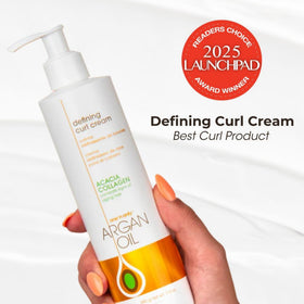 One 'n Only texture close-up illustrating creamy argan hydration