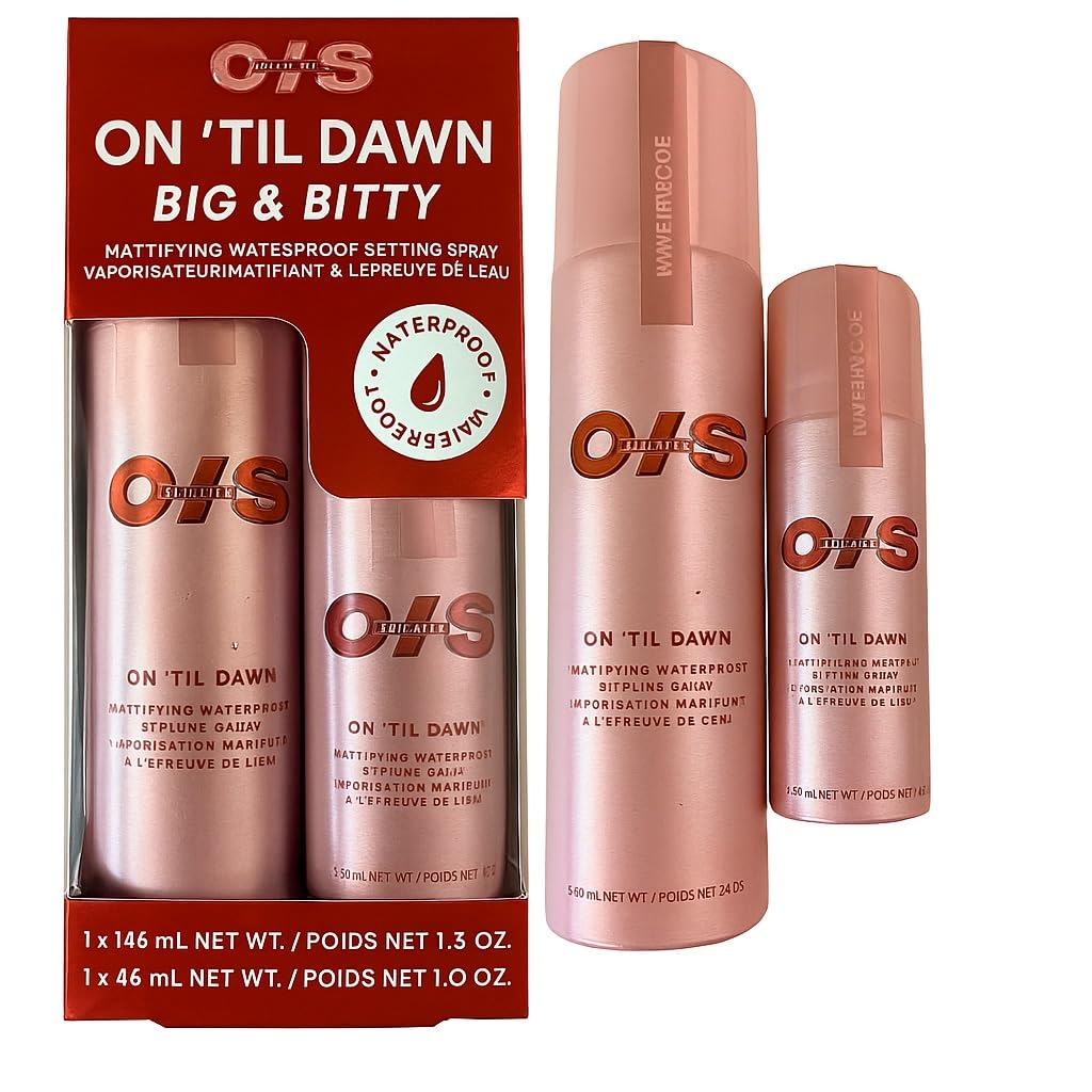 ONE/SIZE close-up of ultra-fine mist demonstrating even coverage and lightweight finish