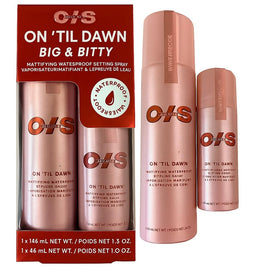 ONE/SIZE close-up of ultra-fine mist demonstrating even coverage and lightweight finish