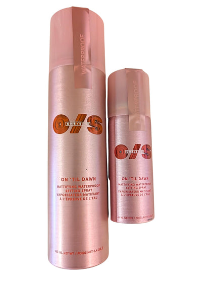 ONE/SIZE front packaging showing full-size and travel-size duo with clear branding and convenience