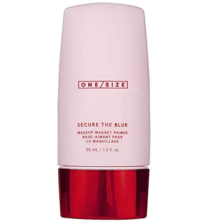 One Size Secure The Blur front packaging showing tube and branding, promotes long-lasting base