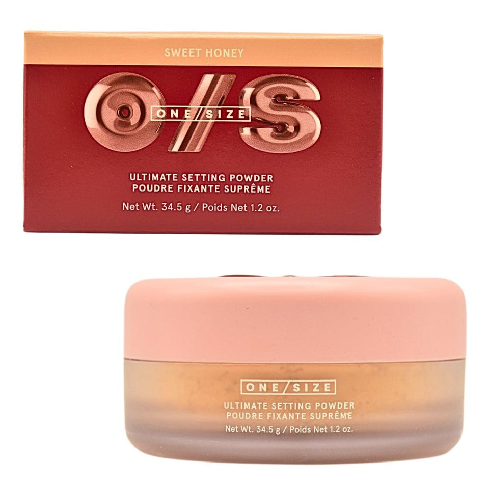 One/Size Sweet Honey front packaging shows shade and benefit of matte finish