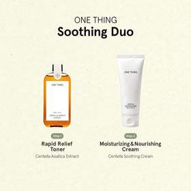 ONE THING label close-up emphasizing ingredient list and vegan formula