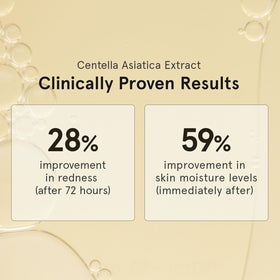 ONE THING watery pour texture demonstrating lightweight hydration